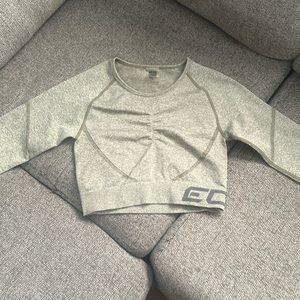 ECHT Crop top long sleeve Workout shirt